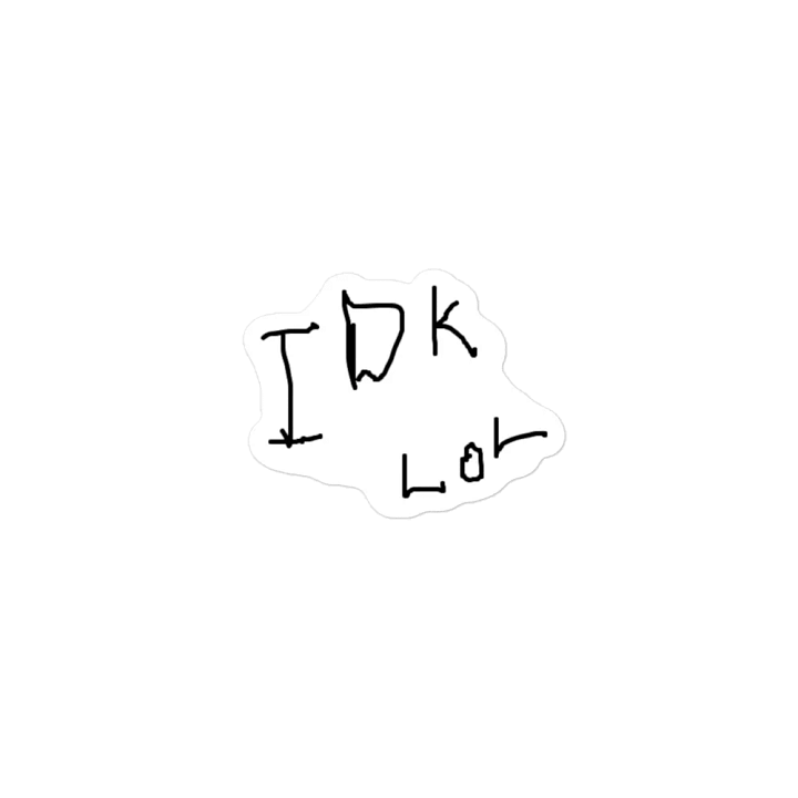 IDK LOL by Sordeo_Ventus product image (1)
