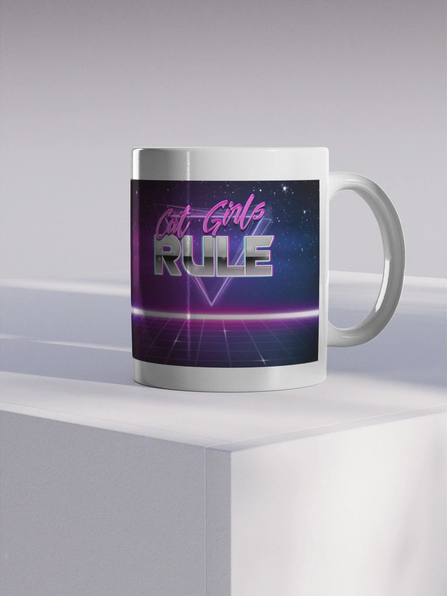 Cat Girls Rule Mug product image (4)