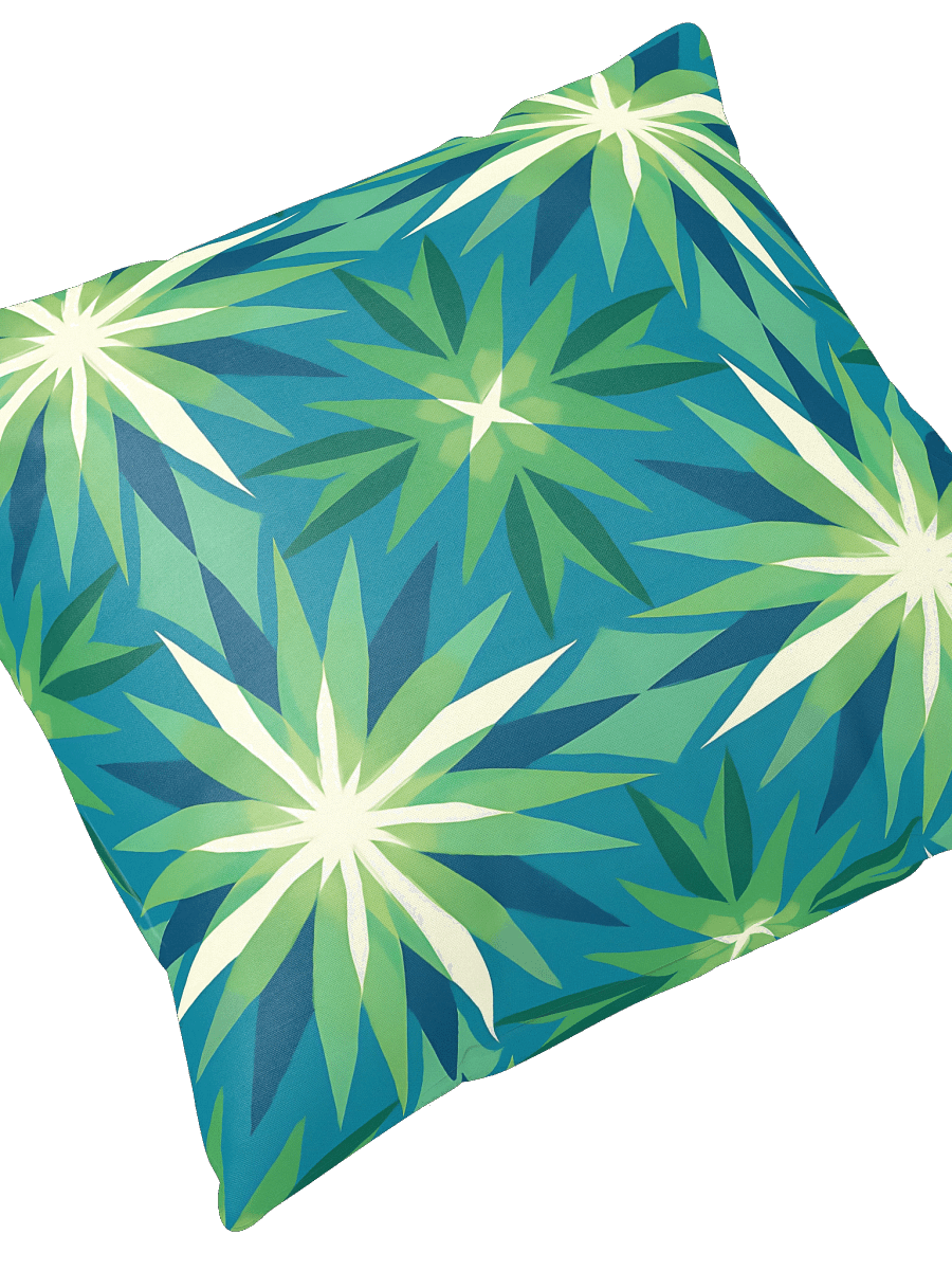 Green Vertex Modern All-Over Pillow product image (6)