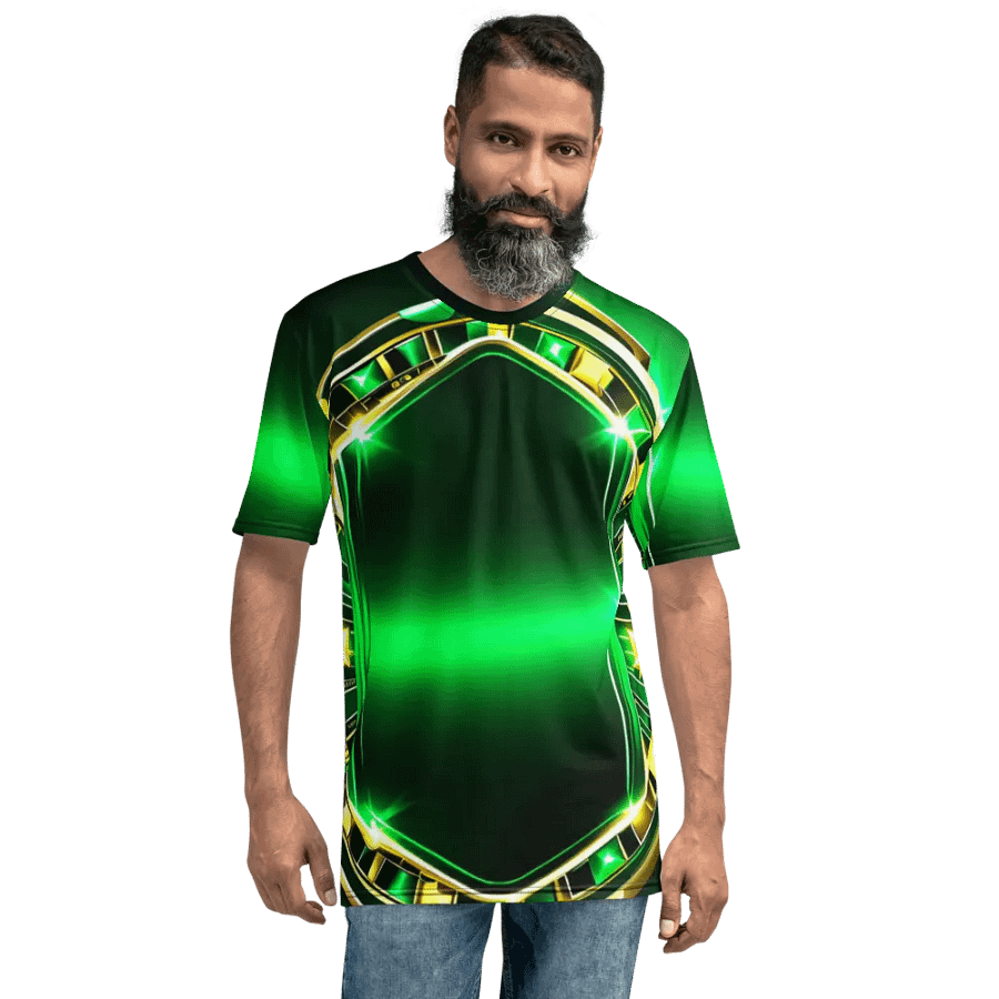 Neon Glow Customizable T-Shirt product image (11)