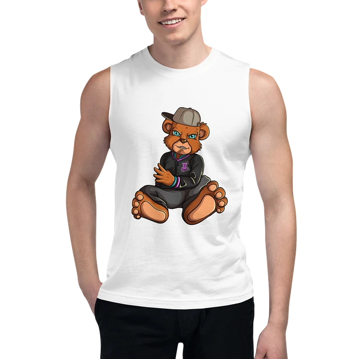Sitting Bear Men's Muscle Tee product image (1)