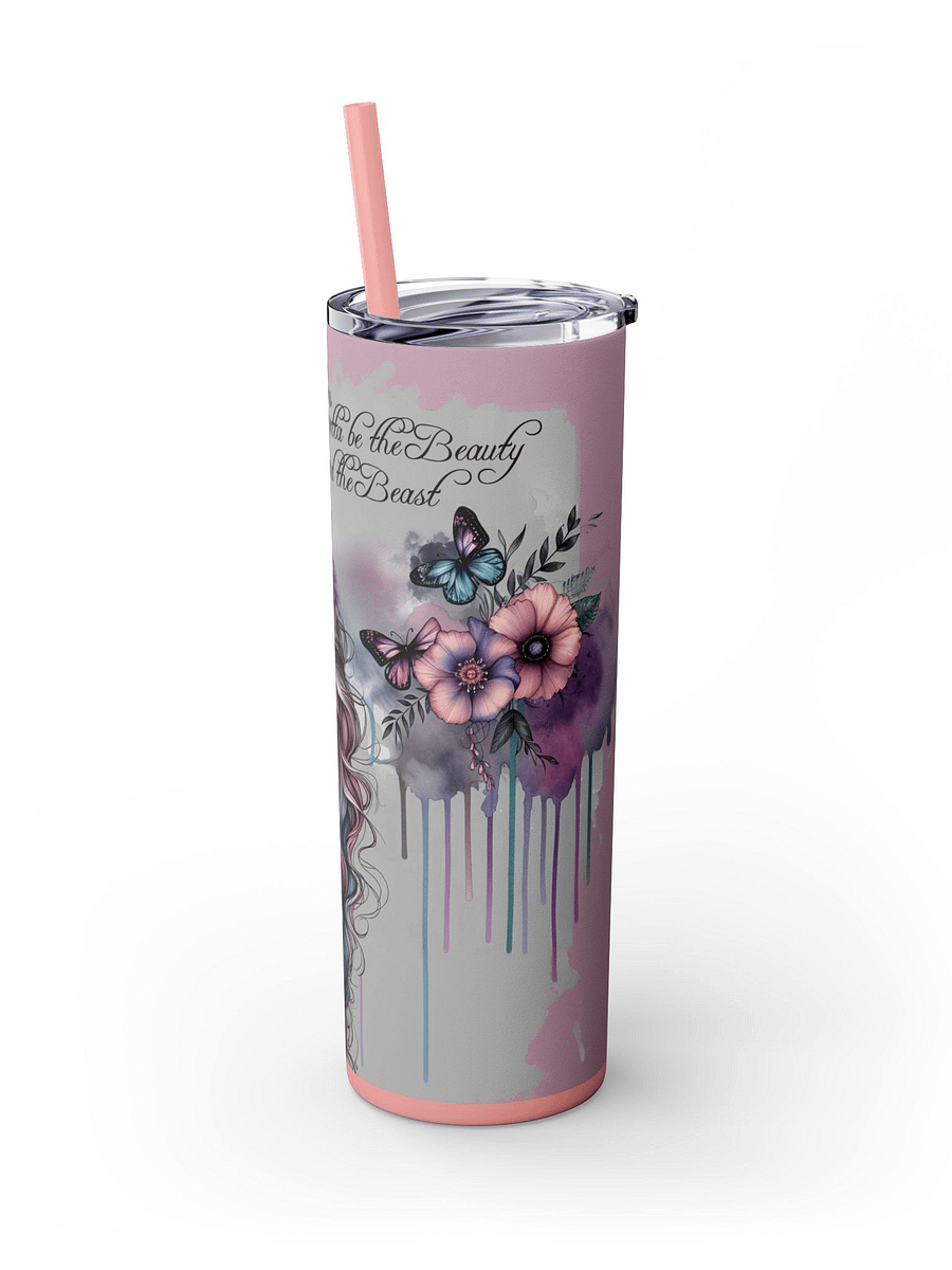 Beauty and Beast Skinny Tumbler Wrap product image (4)