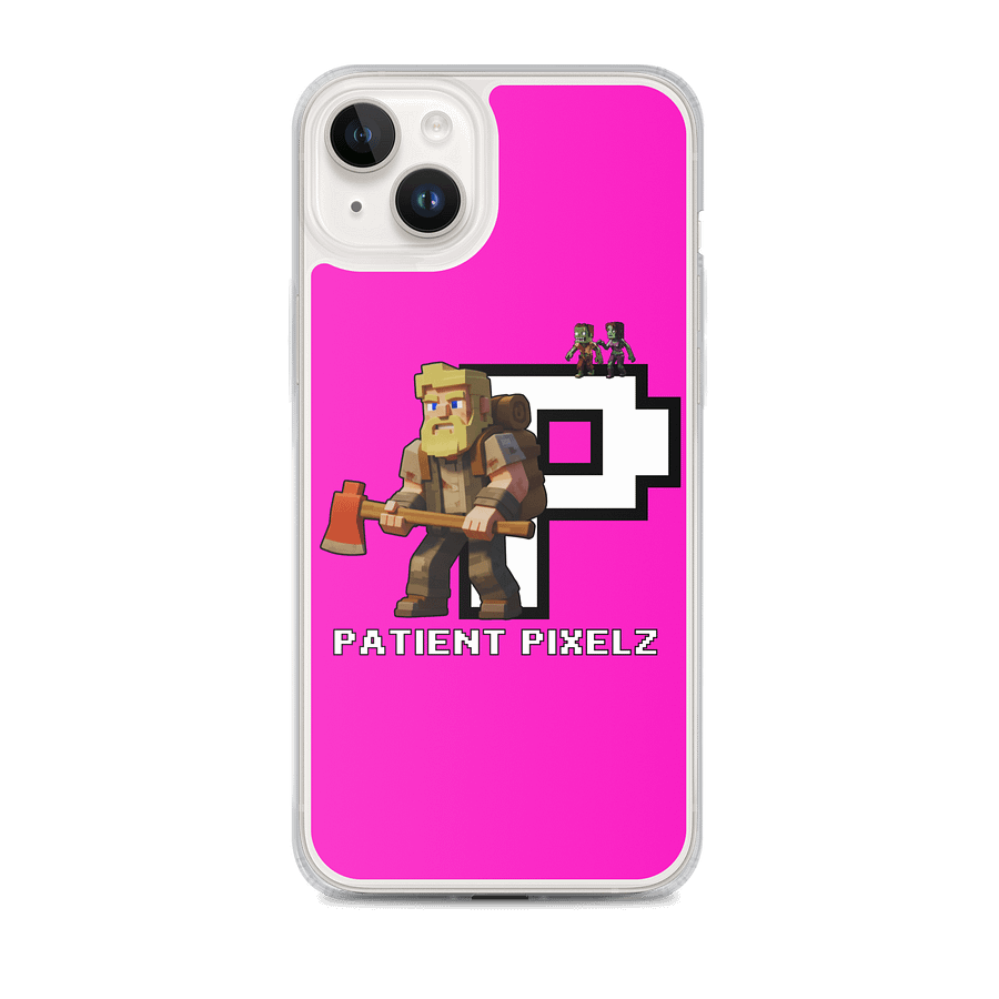 Patient PixelZ P Logo iPhone® MagSafe® Case (Hot Pink) product image (1)