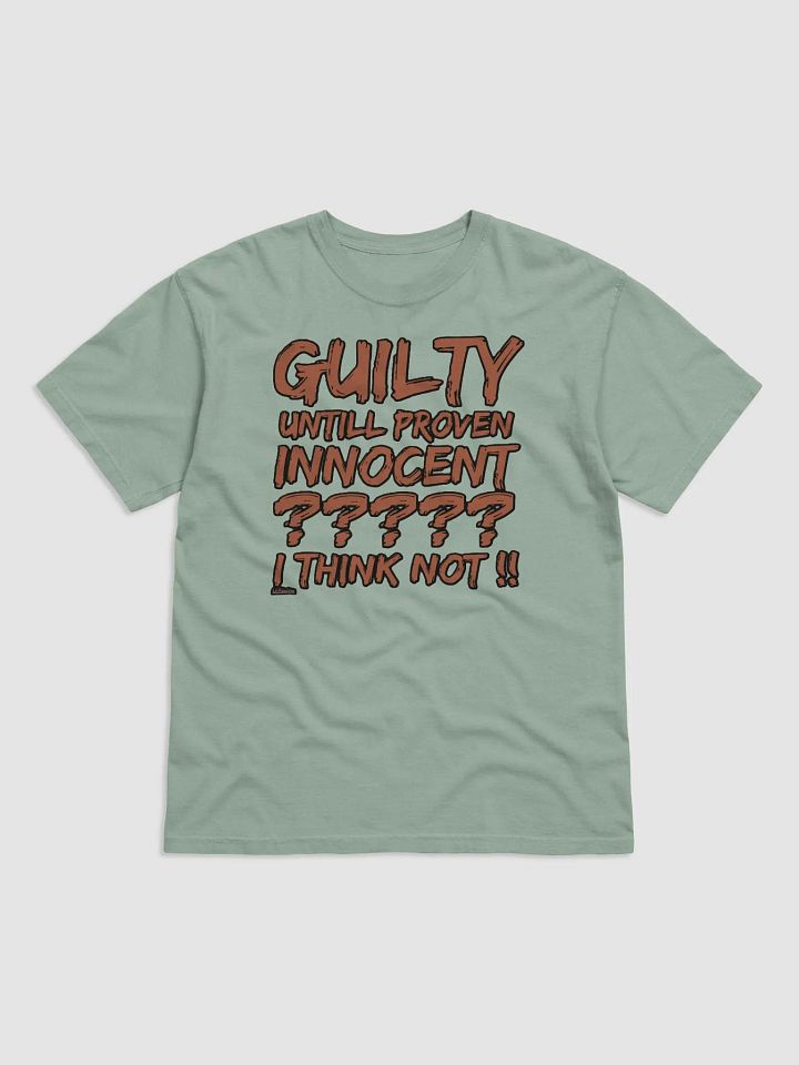 GUILTY UNTIL PROVEN INNOCENT?? I THINK NOT!! product image (5)