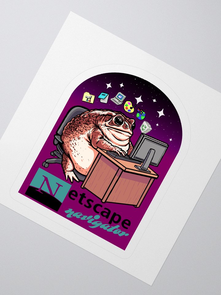 Internet Frog Sticker product image (7)
