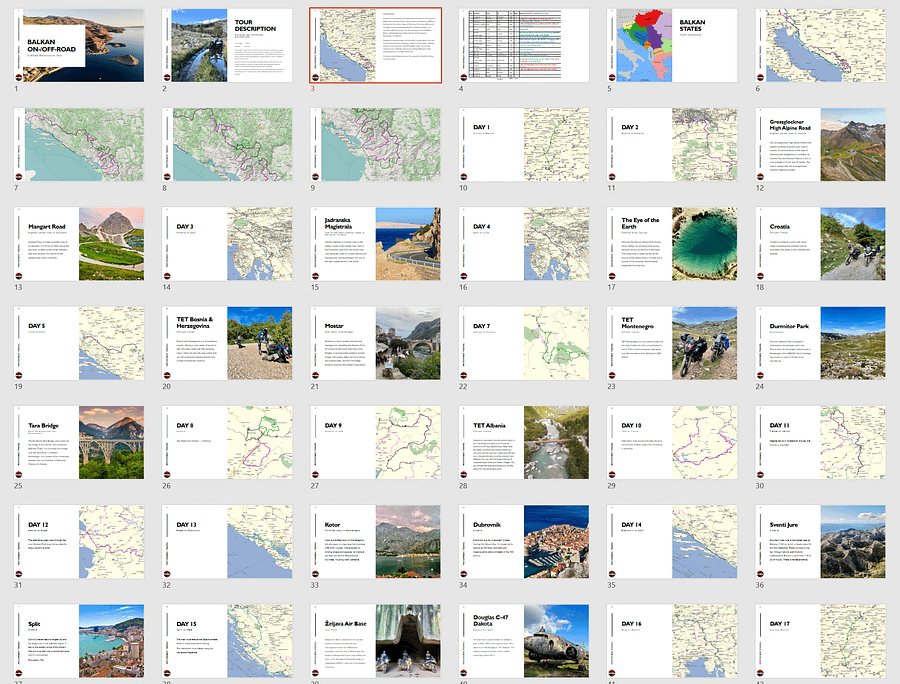 BALKAN ON-/OFFROAD TOUR Book & GPX Data, 17 Days, 5500 km product image (3)