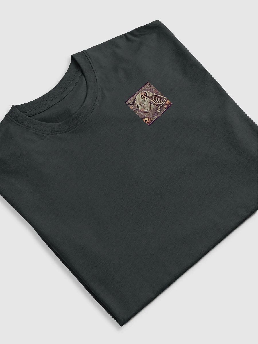 Art Nouveau Skeleton T-Shirt - Elegantly Dark Gothic Design for Everyday Wear product image (5)