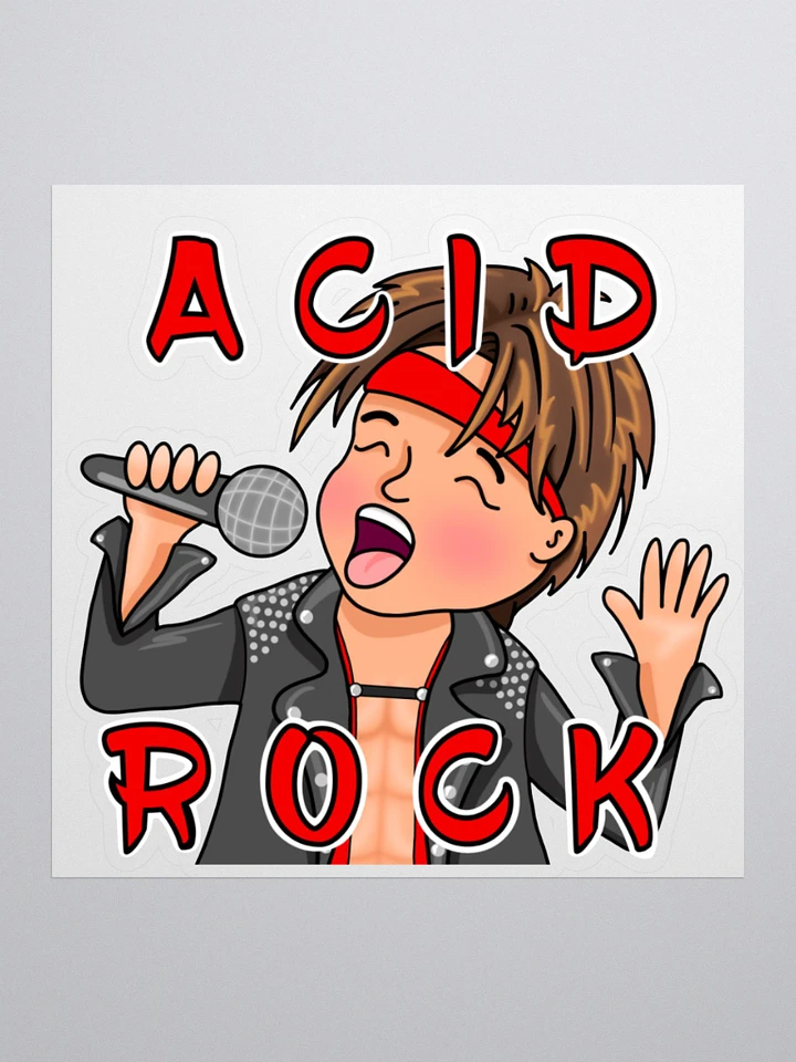 Acid Rock Sticker product image (1)