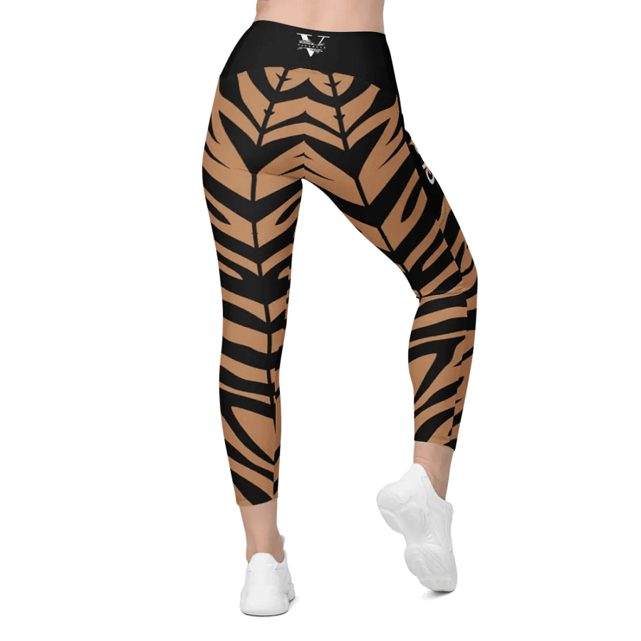 Vivencia Active Safari Stride Crossover Leggings product image (3)
