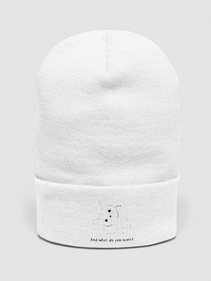 Symmetric Gear Cuffed Beanie product image (1)