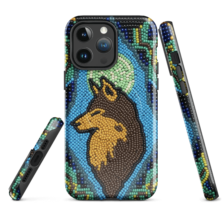 Spirit of the Wolf Beaded iPhone® Tough Case product image (4)