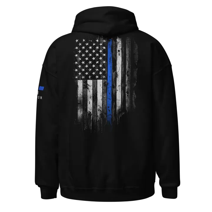 Thin Blue Line Flag 3.0 Hoodie product image (1)
