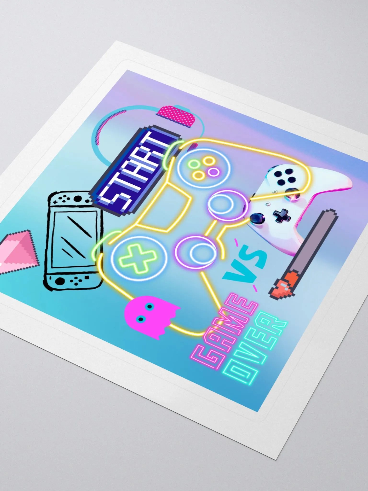 Retro Gaming Sticker Pack product image (3)
