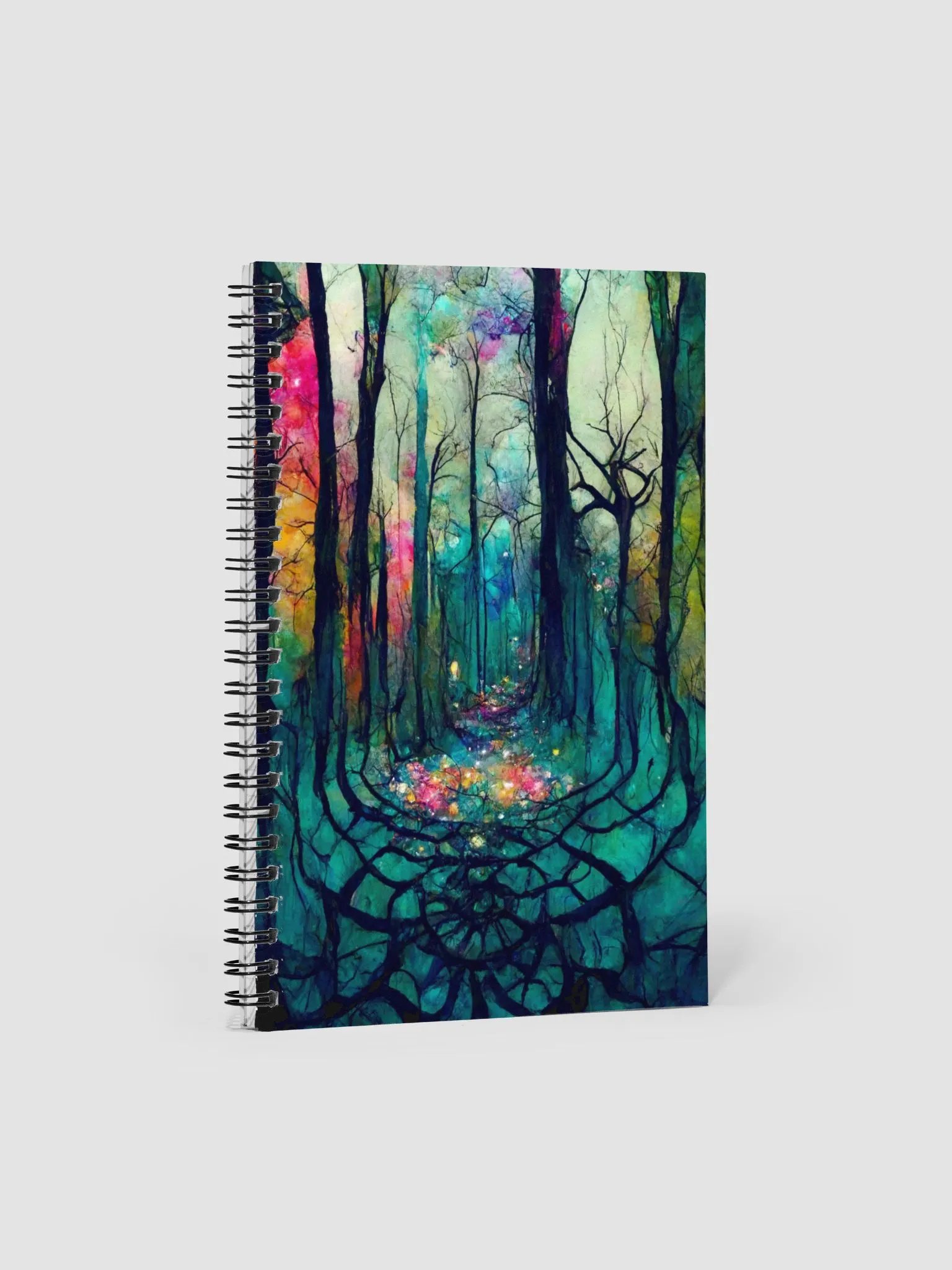 Cosmic Forest Dreams Spiral Notebook product image (1)