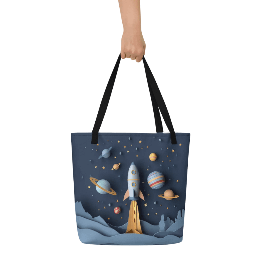 Space Themed Tote Bag product image (9)