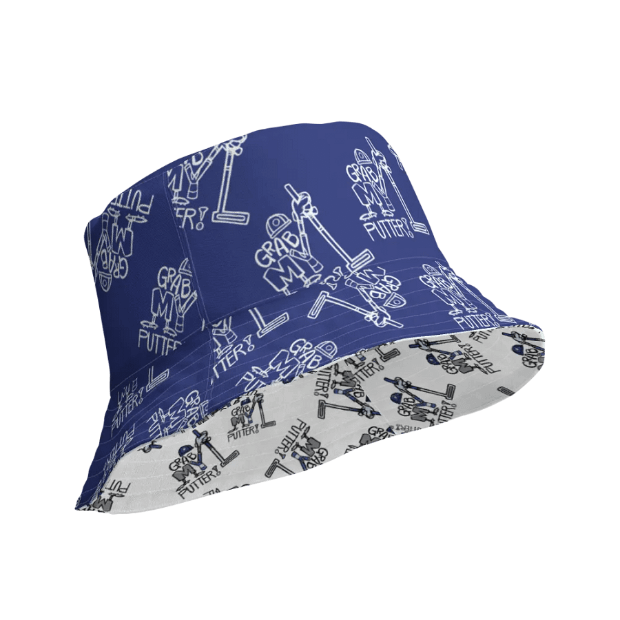 Grab My Putter Reversible Bucket Hat: Large Logo product image (4)
