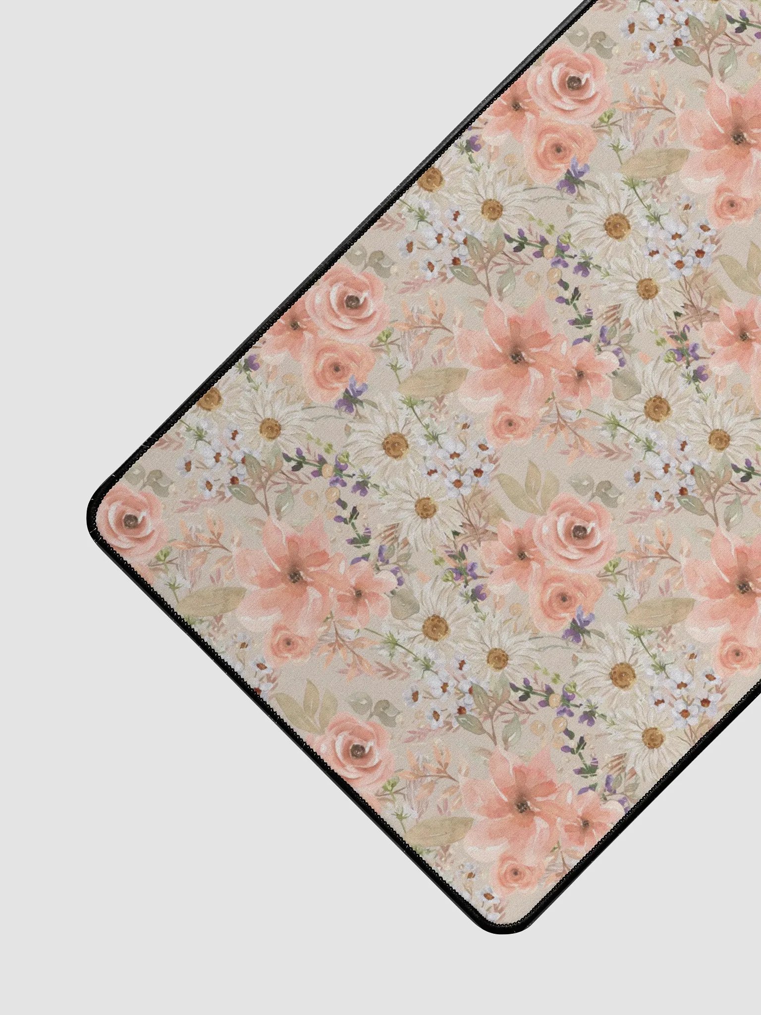 Orange Flowers Desk Mat product image (3)