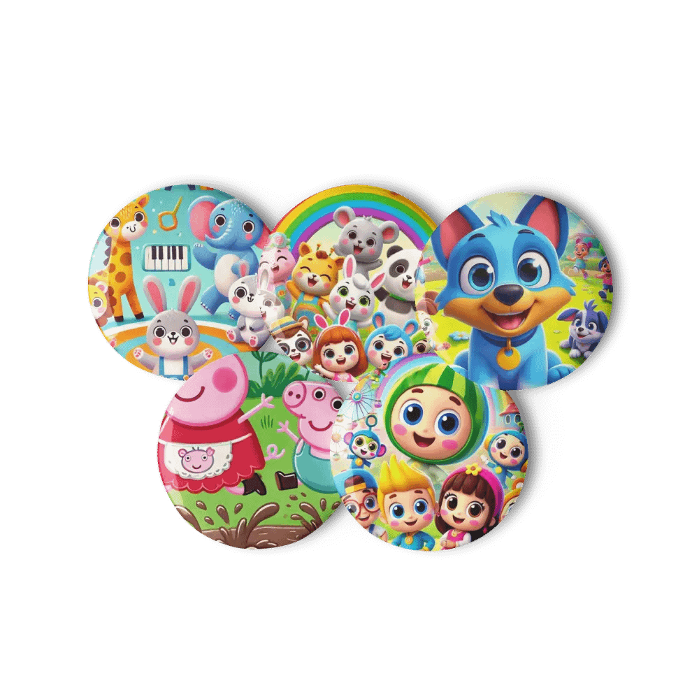Whimsical Festival Friends Pin Set product image (11)