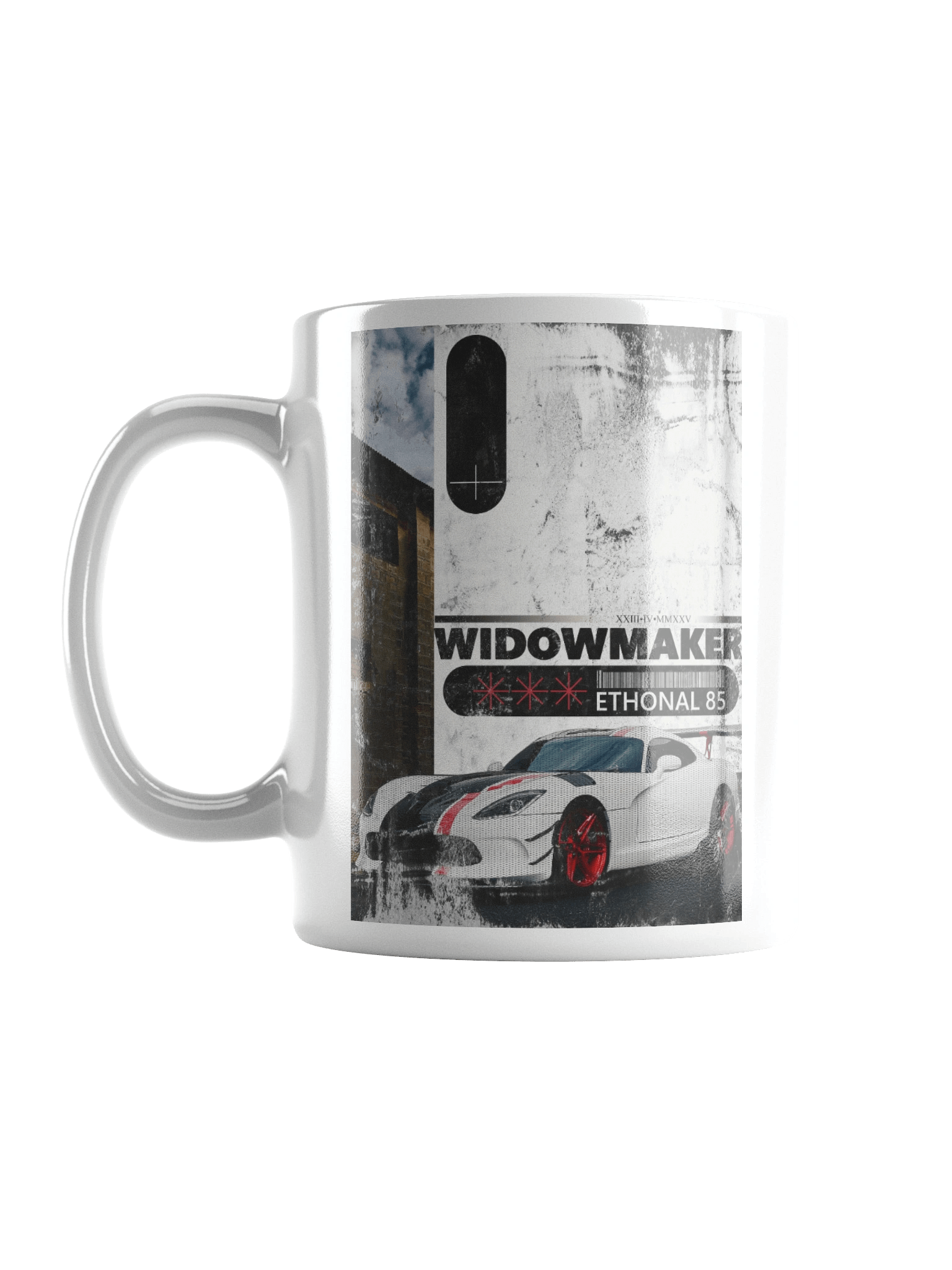 Widowmaker E85 Worn | White Glossy Mug product image (17)