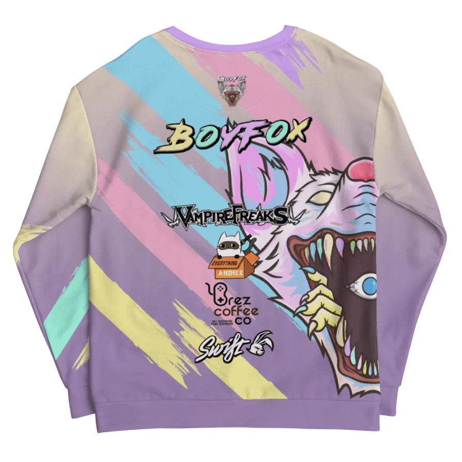 PASTEL Fox sweatshirt V2 product image (7)