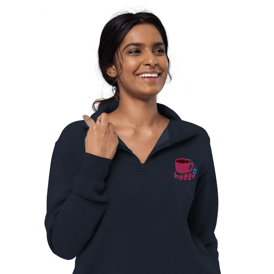 Embroidered Hygge Half Zip product image (26)