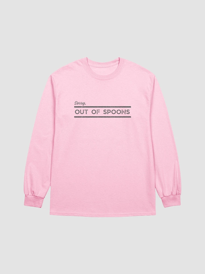 Out of S[poons] Grey Classic Long Sleeve product image (10)