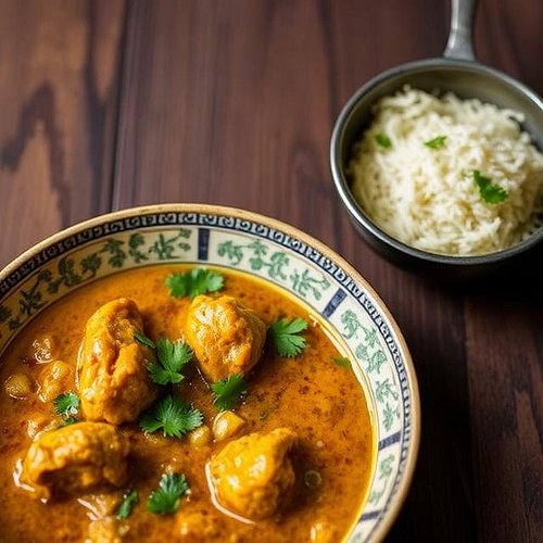 Madhur Jaffrey’s Chicken Curry (Simplified)
Serves 4–6

Ingredients:

2 lbs (900g) chicken pieces (bone-in or boneless)

3 tb...
