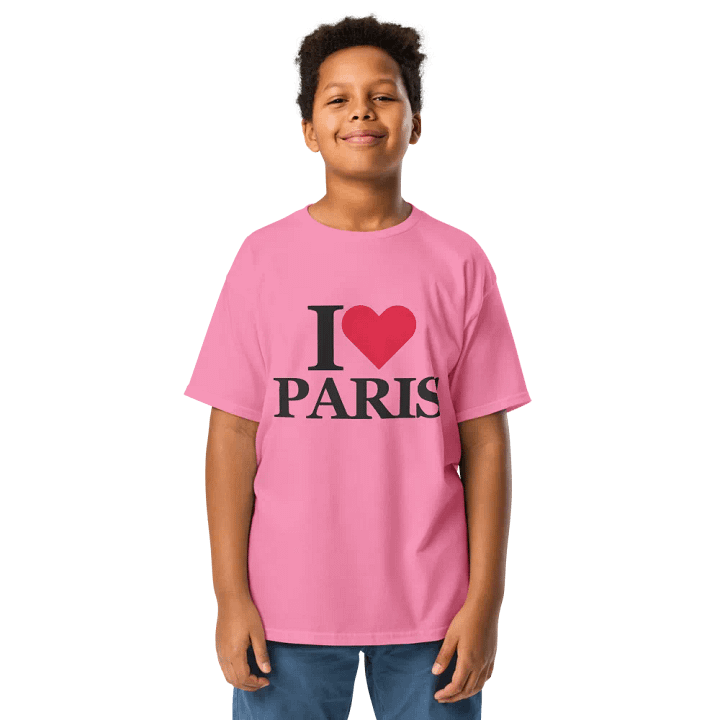 Kids T-Shirt I Love Paris product image (1)