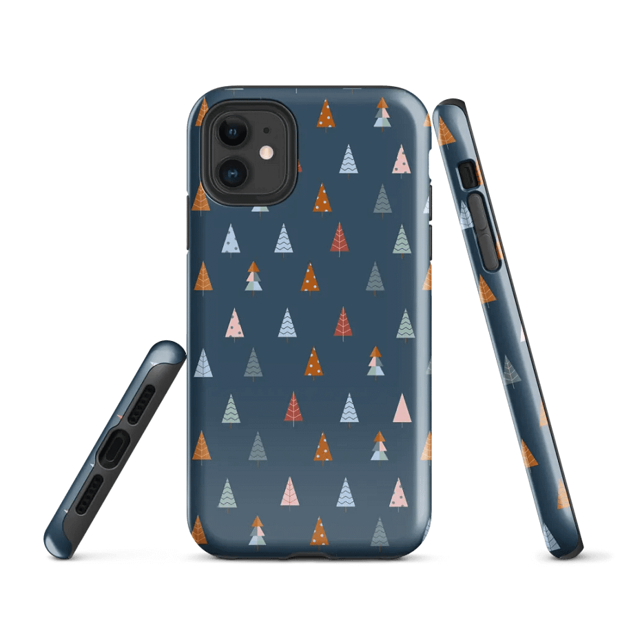 Whimsical Tree Pattern iPhone® Tough Case product image (1)
