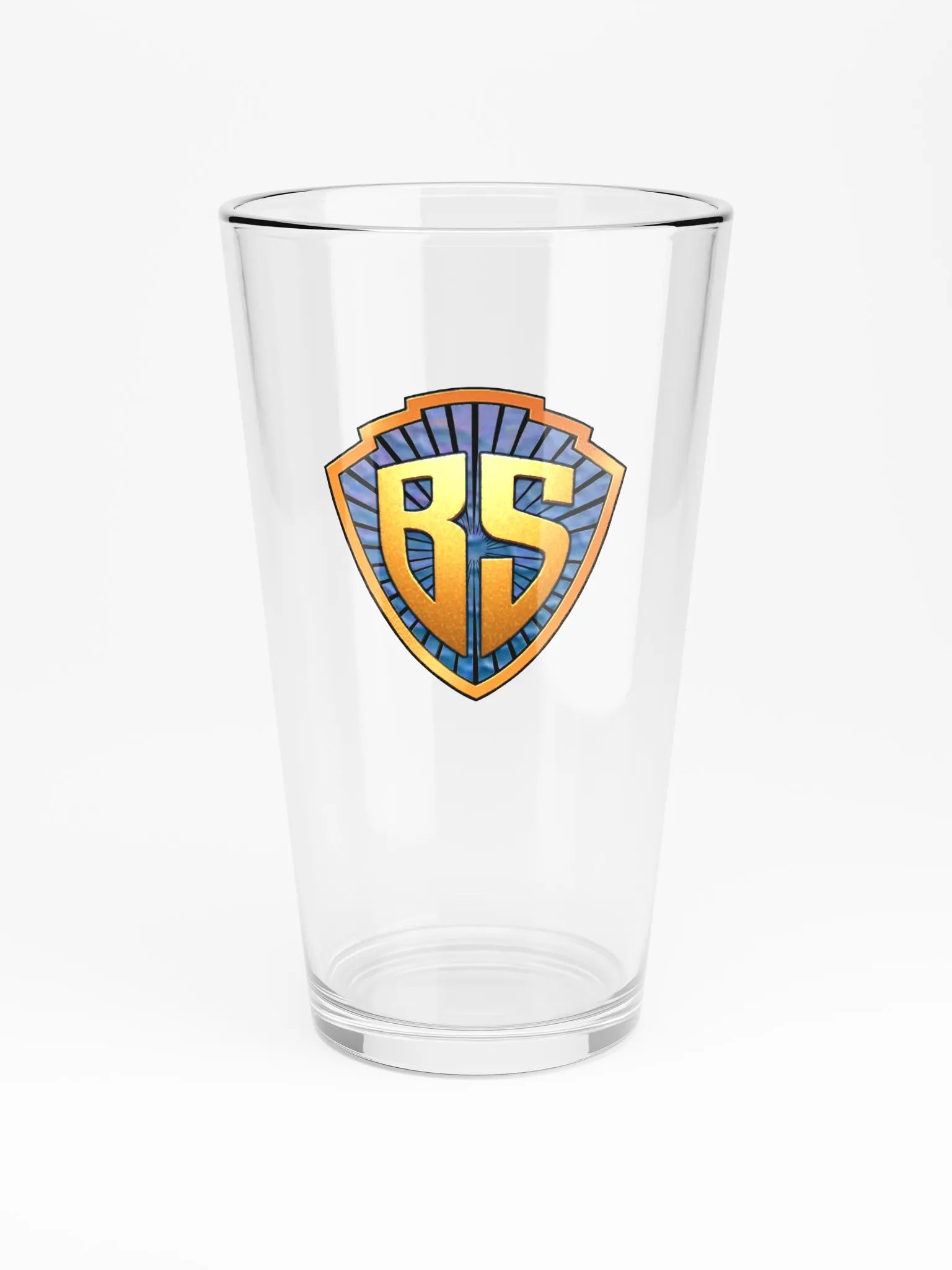 BS Shield Pint Glass product image (3)
