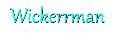 Wickerrman