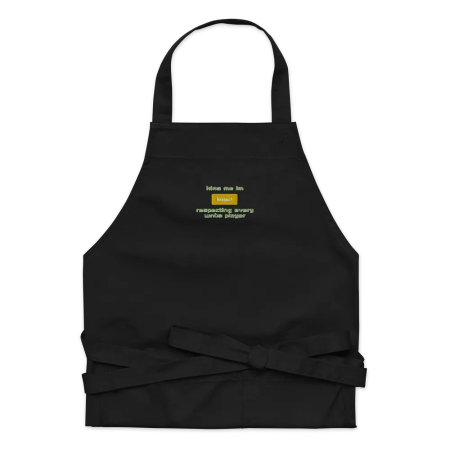 kiss me im respecting every wnba player apron product image (7)