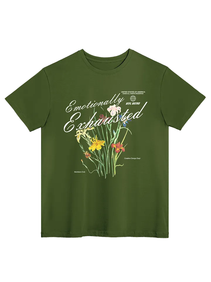 Emotionally Exhausted Floral - Tee product image (3)
