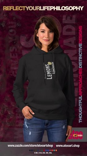 When Life Gives You Lemons, Make Lemonade! Positive Quote Apparel Collection

SHOP NOW: www.zazzle.com/store/atooartshop | ww...