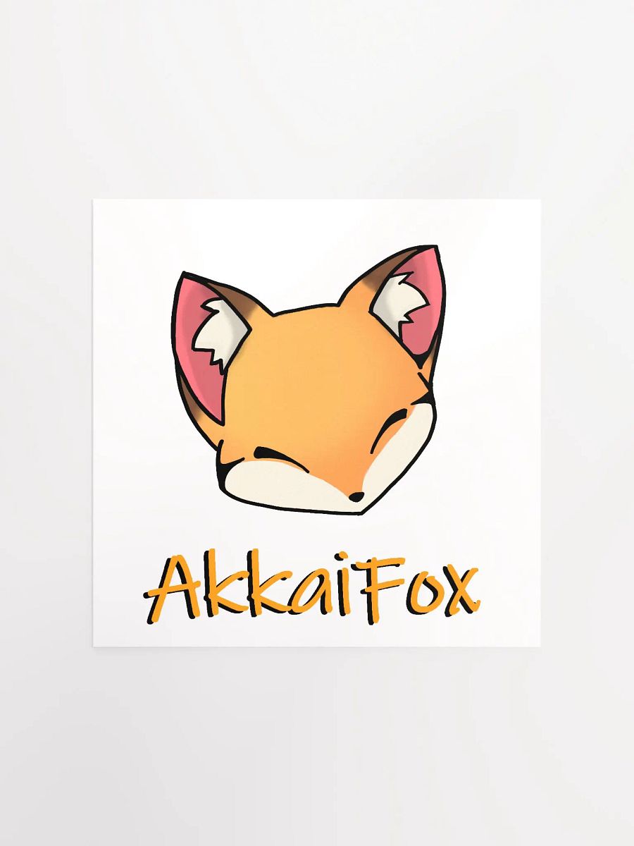 Fox Head Poster product image (1)
