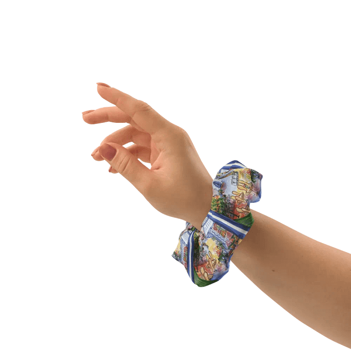 Floral European City Scrunchie product image (2)
