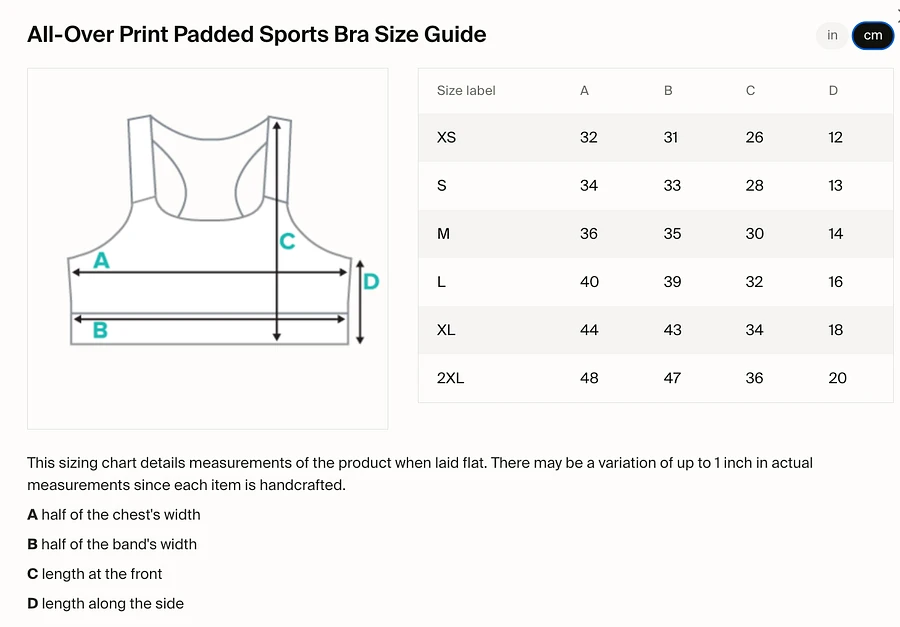 Asexual Abstract (2) - Padded Sports Bra product image (6)