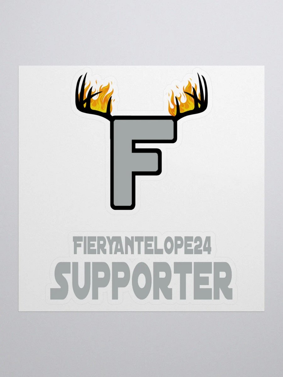 Fiery Silver Stickers product image (1)