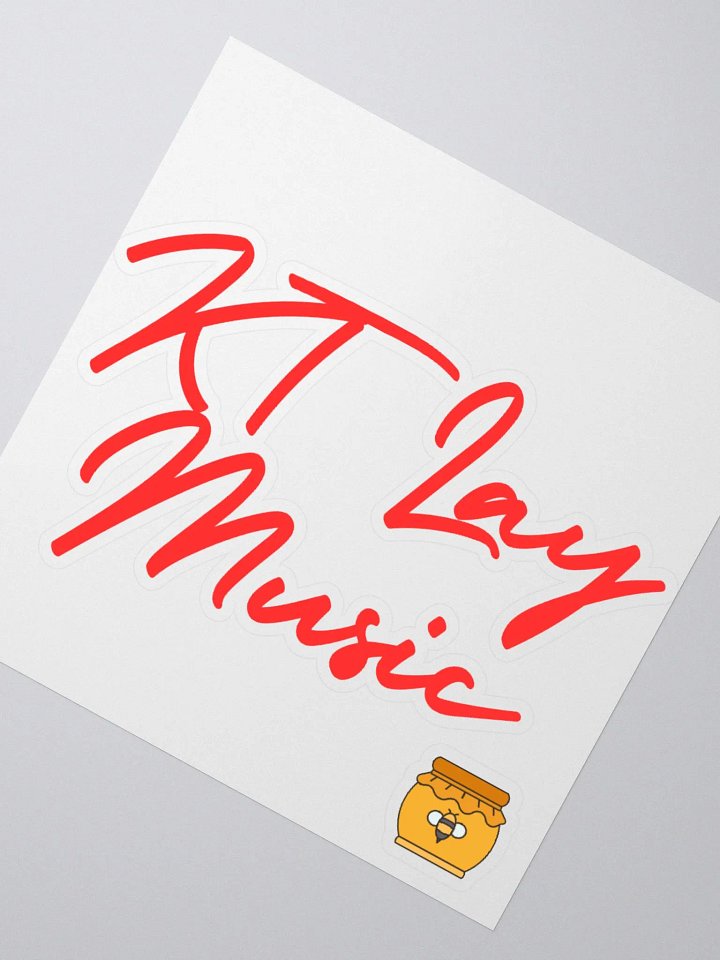 KT Lay Music Merch Logo Sticker product image (2)