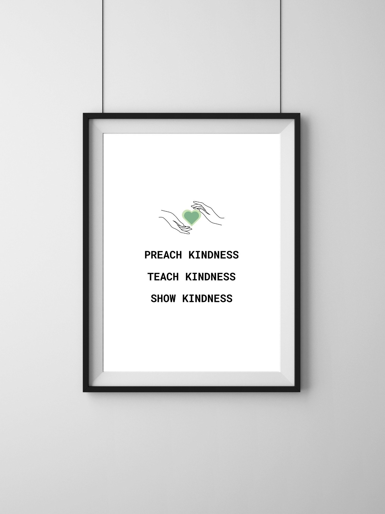 Kindness Printable Wall Art product image (1)