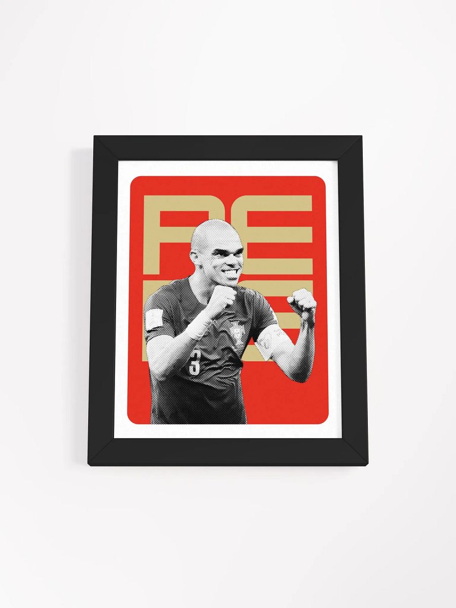 Pepe BW Portugal Name Art Framed Print product image (2)