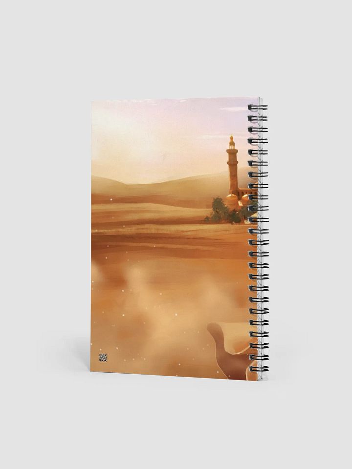 Sand & Magic Spiral Notebook ~ Navid & Izra (Shadow and Starlight) product image (2)