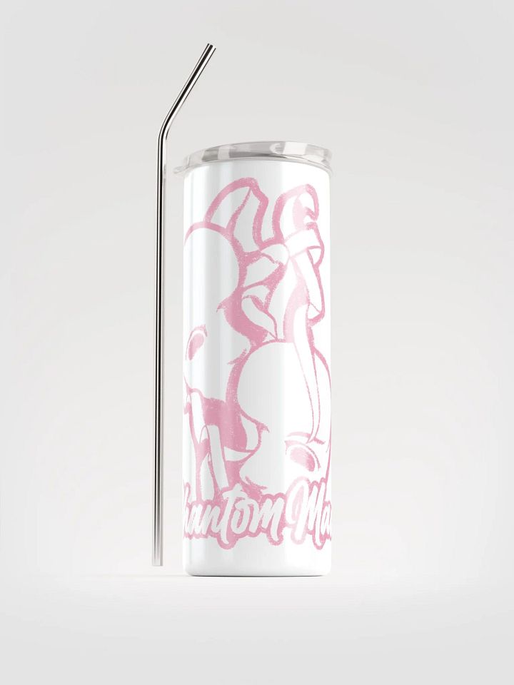 'PhantomMaul' Pink Logo Stainless Steel Tumbler product image (7)
