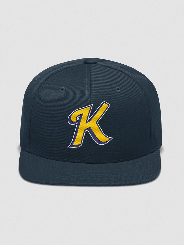 K Logo Snap Back Flat Bill product image (1)