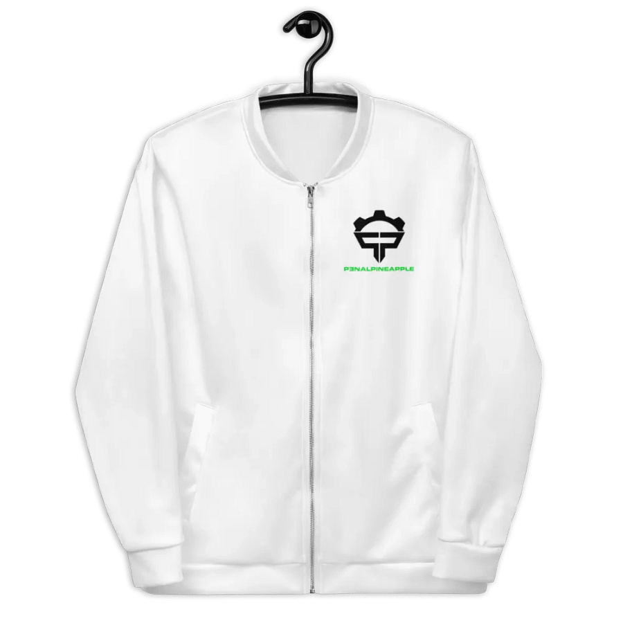 P3nAlPineapple - White Bomber Jacket product image (4)