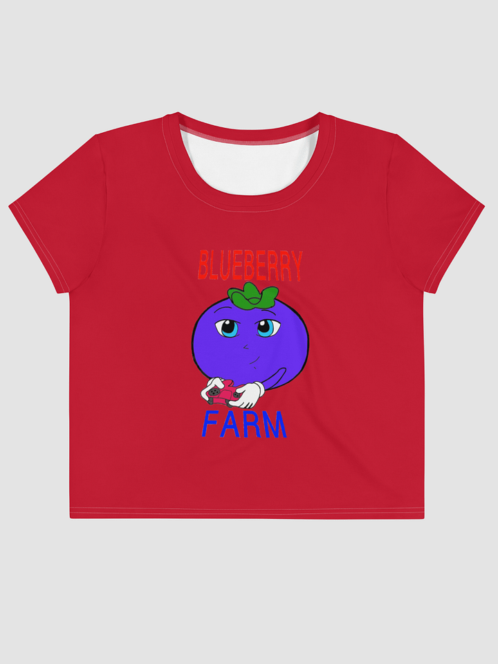 [blueberry098_] All-Over Print Crop Tee Sublicolor 132 product image (1)