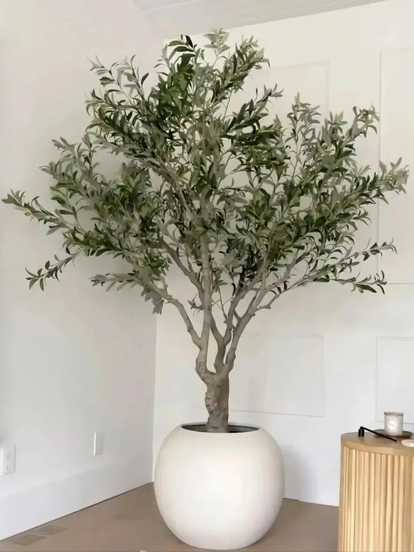90cm 120cm 150cm 180cm 210cm 240cm Plastic Potted Plants Faux Indoor Decoration Artificial Olive Tree product image (2)