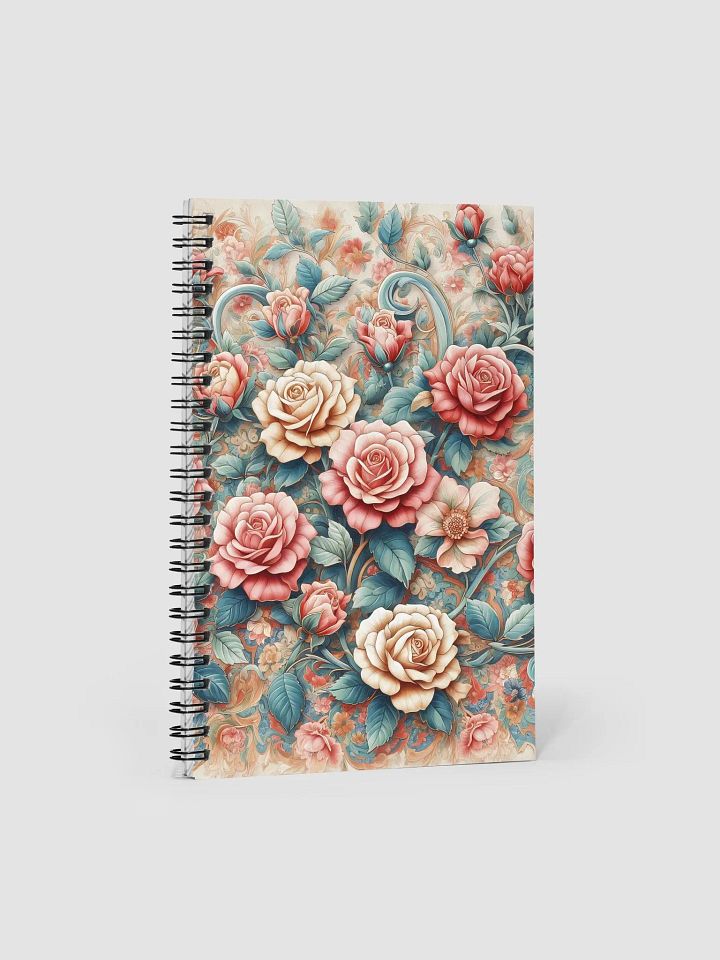 Royal Floral Spiral Notebook product image (1)