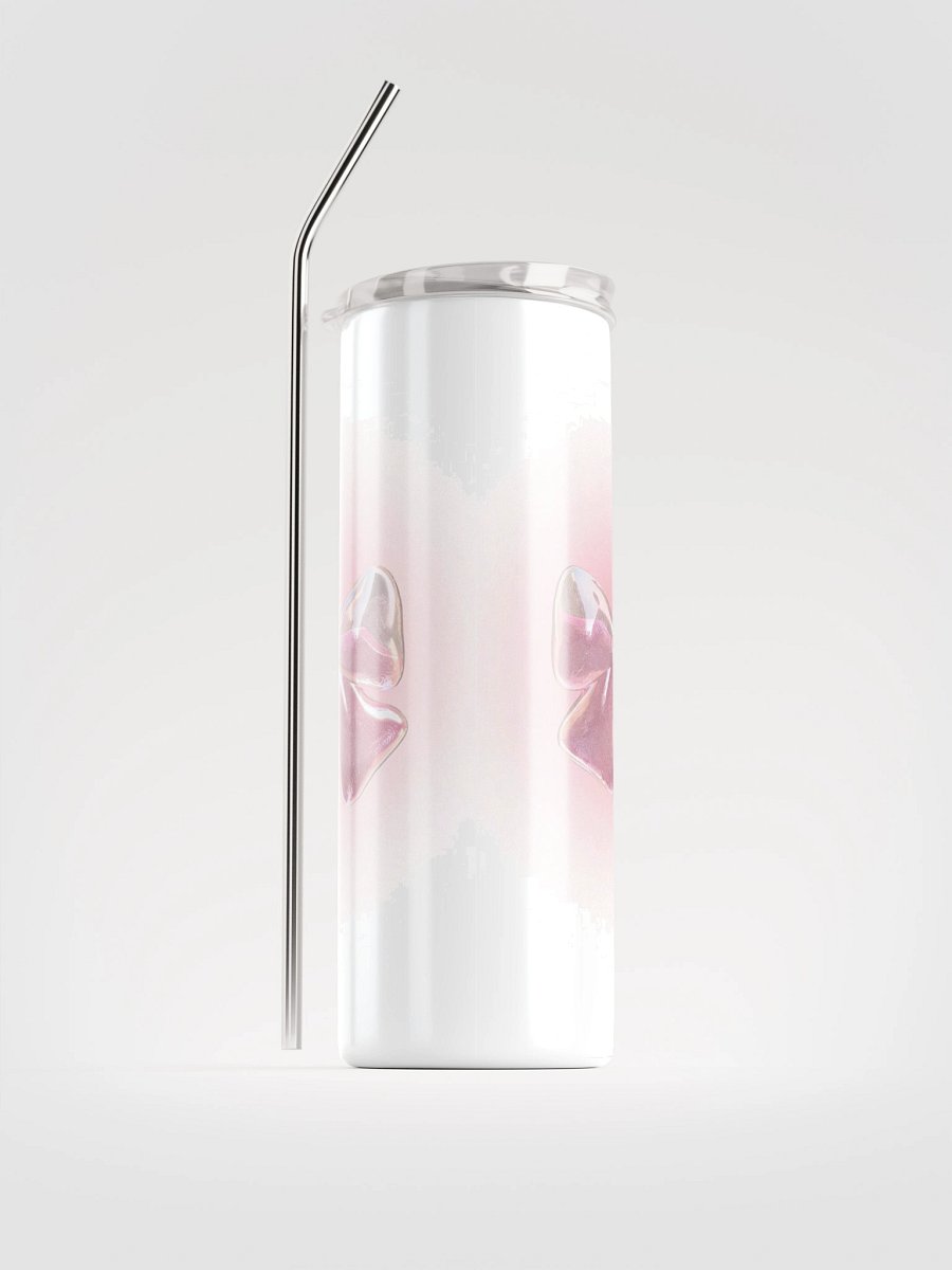 Girly Pink Bow Tumbler product image (1)