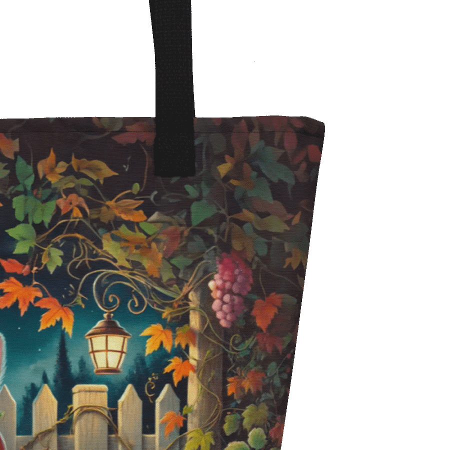 Whimsical Halloween Bunny Rabbit Pumpkin Patch Tote Bag product image (9)